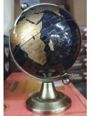 Bomboniera mappamondo classico nero oro